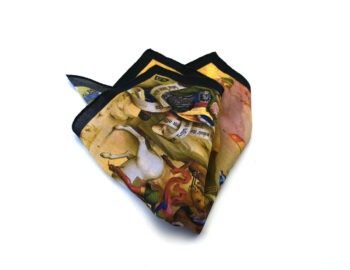 fazzoletto taschino pochette Gigetto re cavalieri medievale