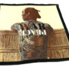 fazzoletto taschino pochette Gigetto samurai war peace giallo tatuaggio giapponese