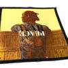 fazzoletto taschino pochette Gigetto samurai war peace giallo tatuaggio giapponese