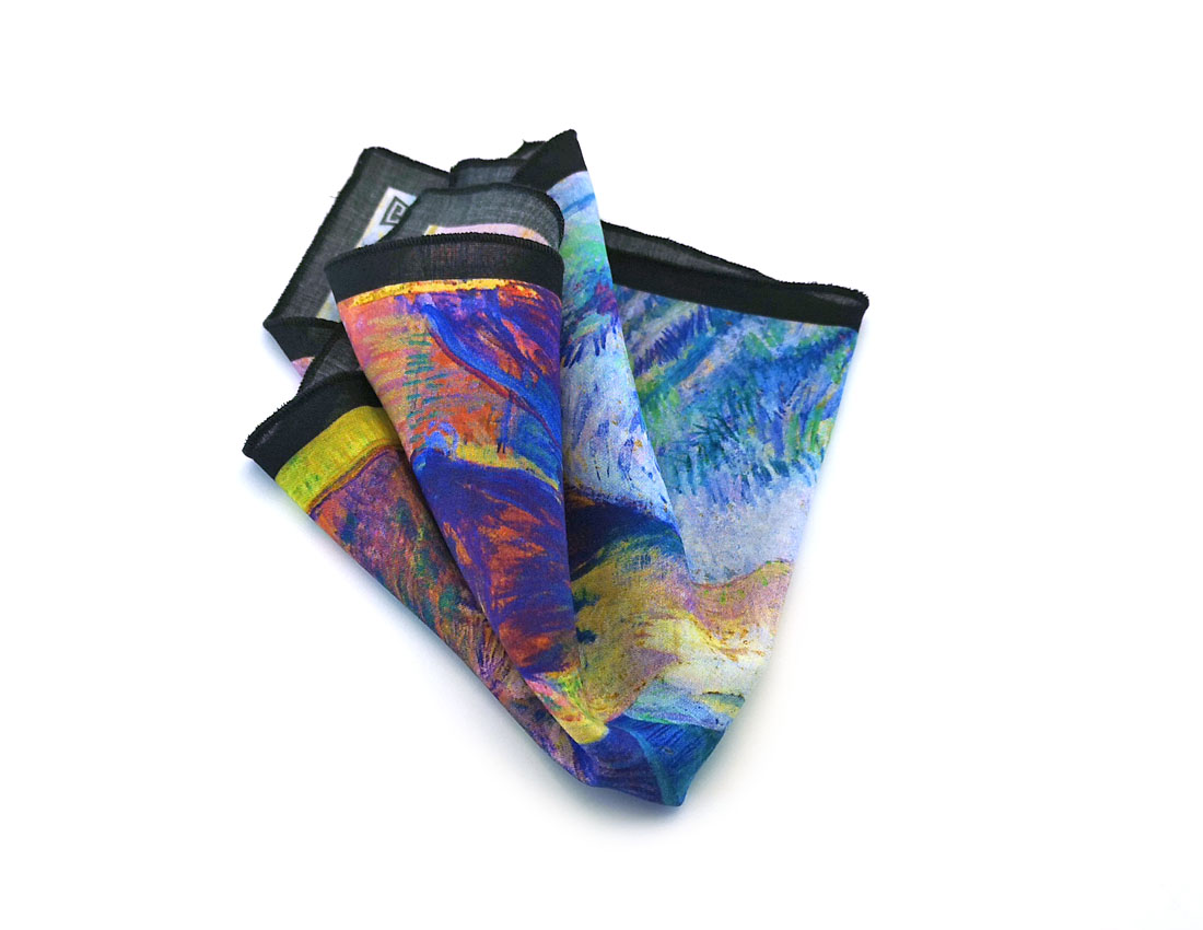 fazzoletto taschino pochette Gigetto toulouse lautrec