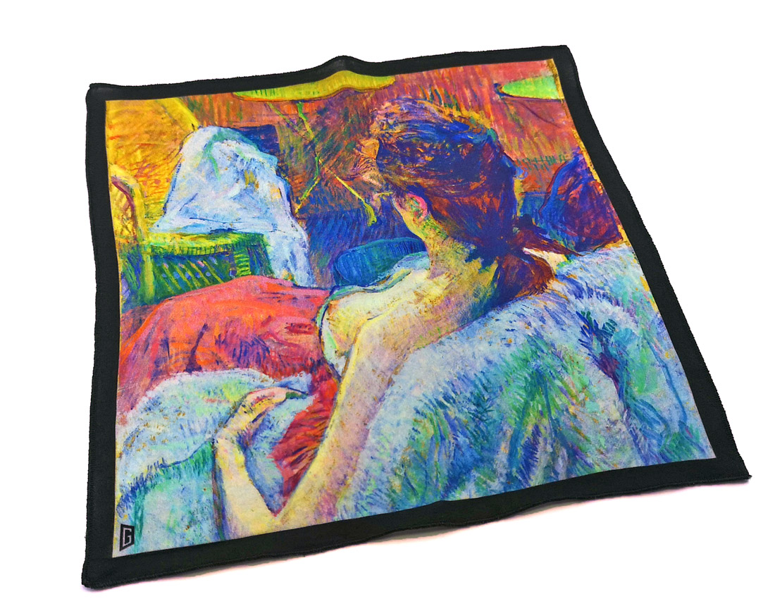 fazzoletto taschino pochette Gigetto toulouse lautrec