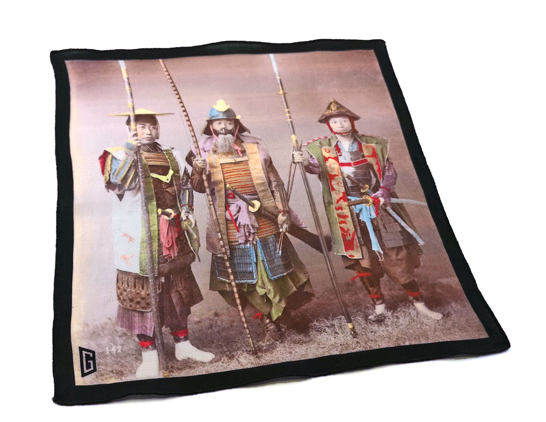 fazzoletto taschino pochette Gigetto tre samurai