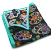 fazzoletto taschino seta pochette skull teschi messicani mexico fantasia fiori Gigetto