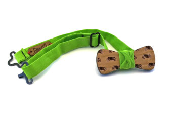 papillno legno ciliegio moto verde Gigetto
