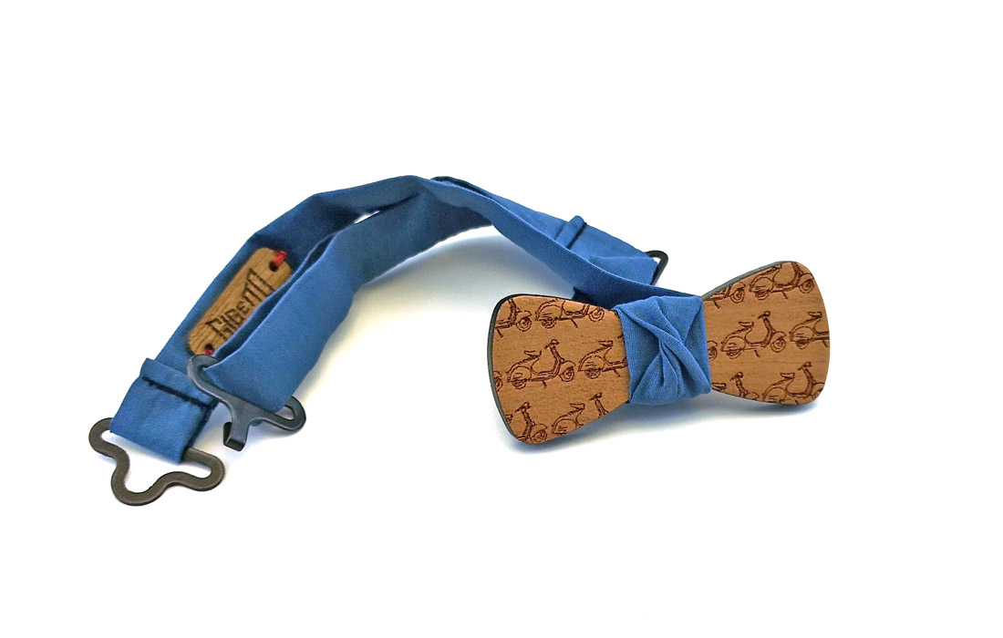 papillno legno ciliegio vespette jeans Gigetto