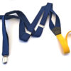 bretelle fatte a mano blu giallo gigetto personalizzabili