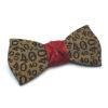papillon legno anniversario raso rosso gigetto