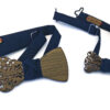 papillon legno babbo figlio adulto bamino barocco blu gigetto