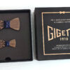 papillon legno babbo figlio adulto bamino barocco blu gigetto scatola
