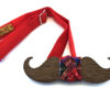 papillon legno baffo wenge scozzese gigetto