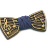 papillon legno note musicali musica jeans gigetto