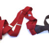bretelle rosse marrone stoffa elastico cotone gigetto