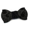 papillon legno nero chitarra note musicali gigetto