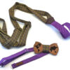 papillon mappamondo mogano bretelle lana verde elastico viola gigetto