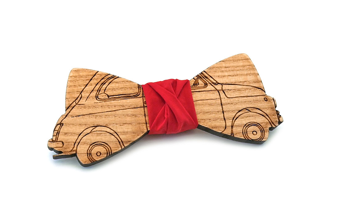 gigetto1910 papillon legno 500 auto frassino rosso (2)