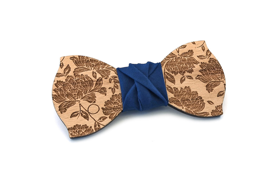 gigetto1910 papillon legno blu peonie fiori (2)