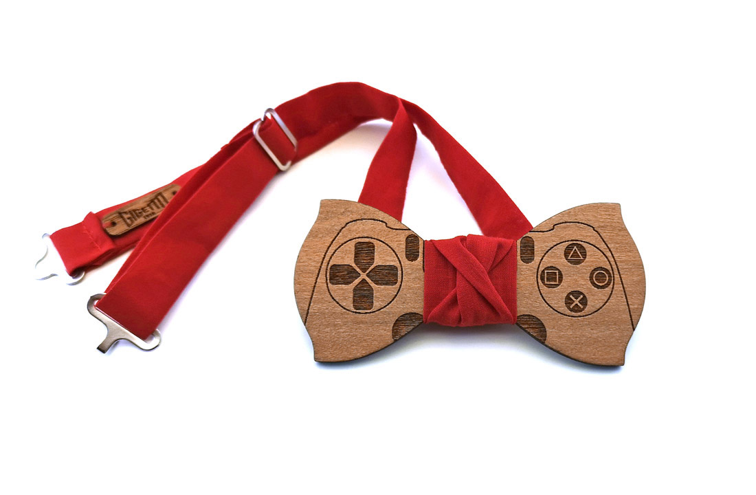 gigetto1910 papillon legno ciliegio gamepad playstation rosso gigetto1910 papillon legno ciliegio gamepad playstation rosso