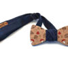 gigetto1910 papillon legno funghi dipinto a mano blu gigetto1910 papillon legno funghi dipinto a mano blu