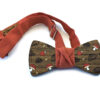 gigetto1910 papillon legno funghi dipinto a mano rosso gigetto1910 papillon legno funghi dipinto a mano rosso