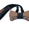 gigetto1910 papillon legno grigio barocco traforato raso nero gigetto1910 papillon legno grigio barocco traforato raso nero