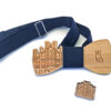 gigetto1910 papillon legno milano spilla blu gigetto1910 papillon legno milano spilla blu