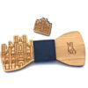 gigetto1910 papillon legno milano spilla blu