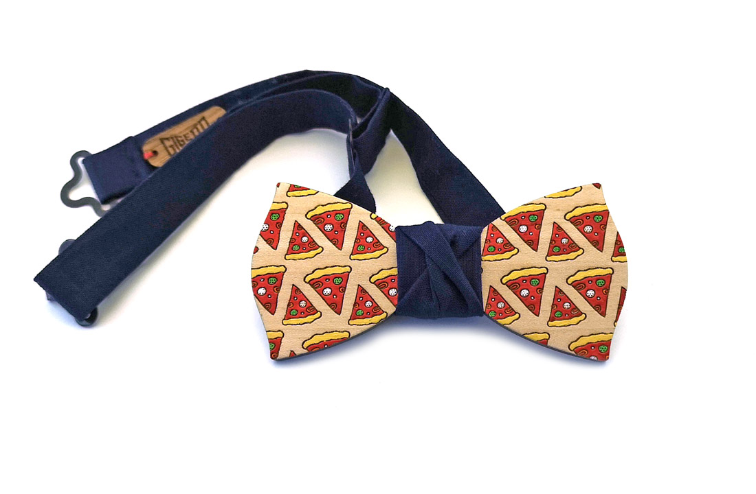 gigetto1910 papillon legno pizza dipinto a mano blu gigetto1910 papillon legno pizza dipinto a mano blu