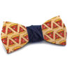 gigetto1910 papillon legno pizza dipinto a mano blu