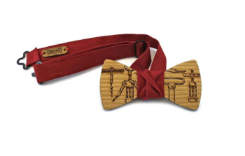 papillon legno abete rosso sommelier cavatappi vino fatto a mano gigetto