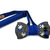 papillon puzzle legno nero blu raso made in italy gigetto