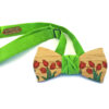 papillon tulipani fiori legno dipinto a mano verde gigetto papillon tulipani fiori legno dipinto a mano verde gigetto
