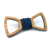 papillon legno adulto bambino bucato frassino blu gigetto1910