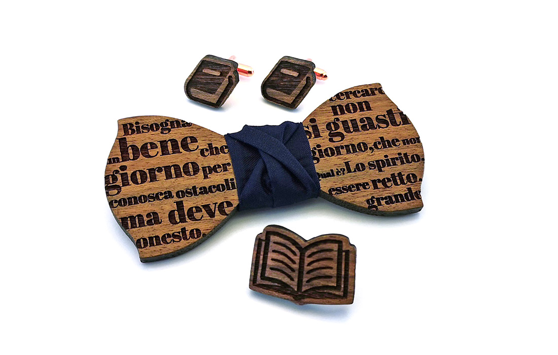 gigetto papillon gemelli spilla libro testo parole