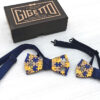 gigetto papillon puzzle blu e giallo
