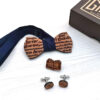 idea regalo accessori personalizzabili frase papillon gemelli spilla gigetto1910