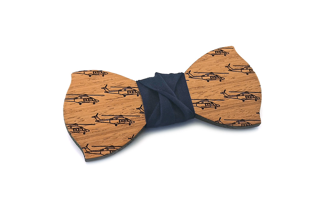 papillon legno elicottere gemelli portachiave spilla bretelle artigianali gigetto1910